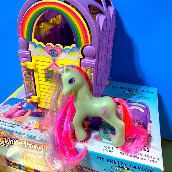MY LITTLE PONY G2 VTG 90s MY PRETTY PARLOR SET HAIRSTYLING & FASHION… - Picture 6 of 16